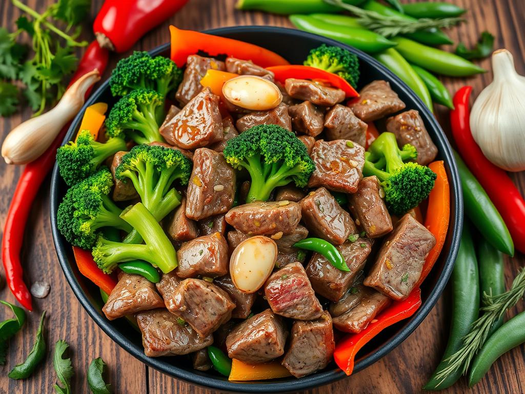 Paleo Beef and Broccoli Stir-Fry