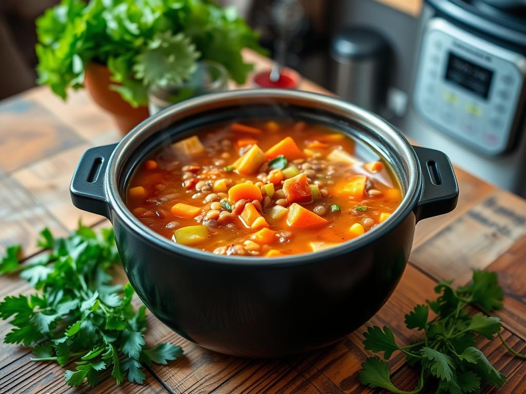 Instant Pot Lentil Soup