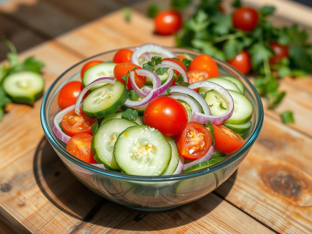 Logan's Cucumber Salad